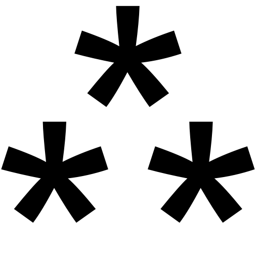 512px-Three_asterisks.svg